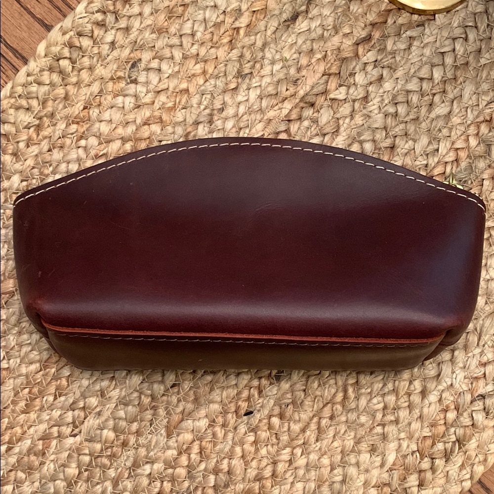 BNNU Portland leather grizzly eclipse makeup bag